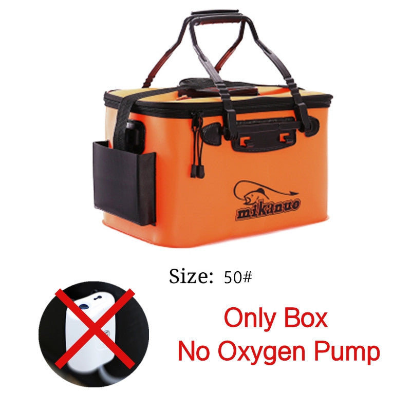 Foldable EVA Live-Fish & Tackle Bag