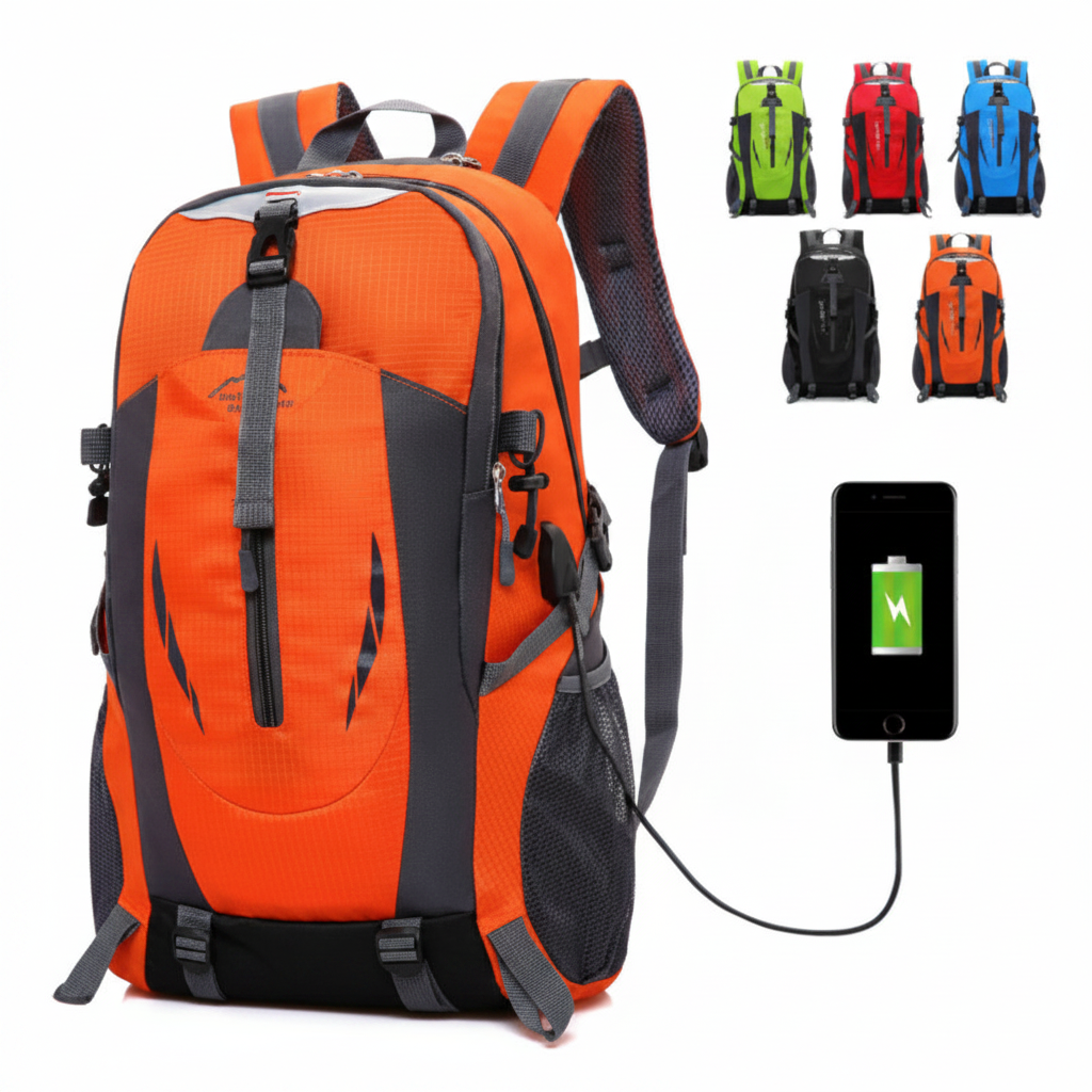 USB Charging Outdoor Backpack