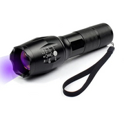 Zoomable Dual-Light UV Flashlight