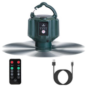 Rechargeable Camping Fan & Lantern with Power Bank