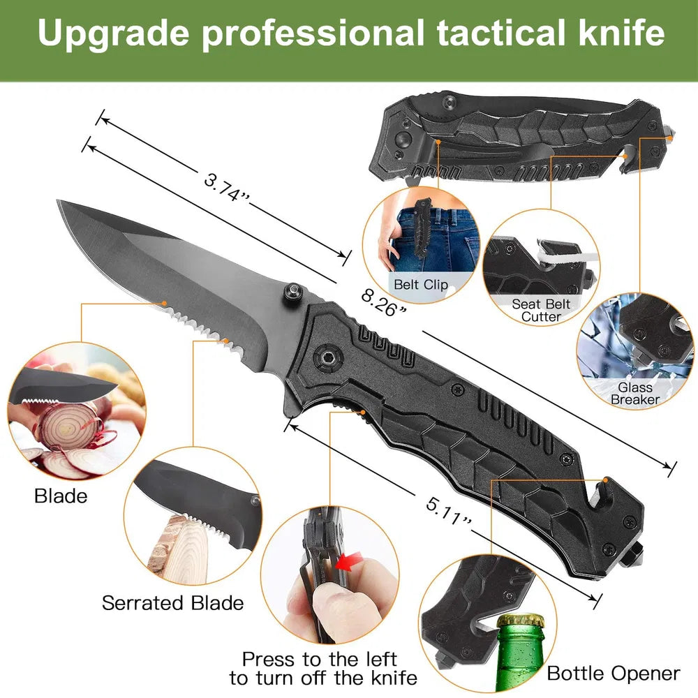 30-in-1 Emergency Survival Kit